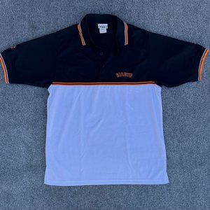 Rare Vintage Lee Sport Polo Shirt Giant San Francisco Size M